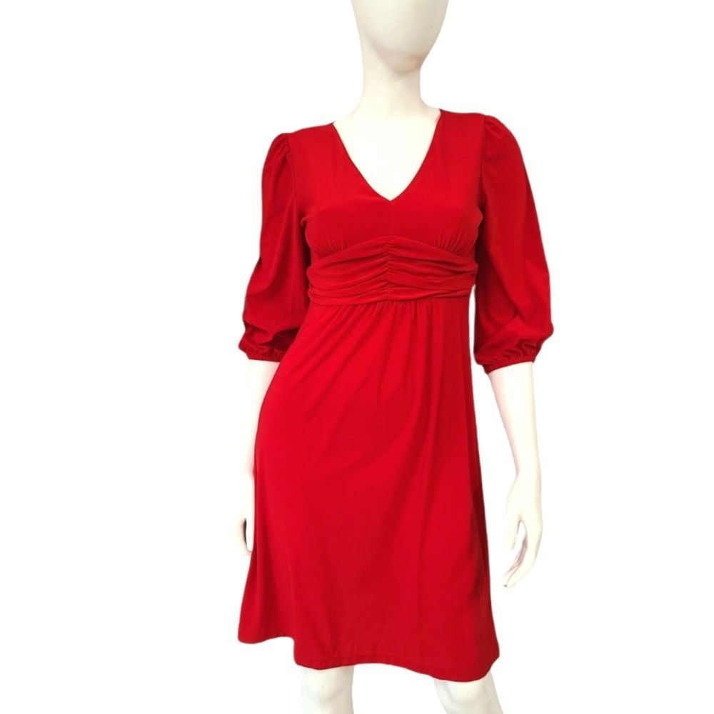 NY Collection V Neck Dress XS - Picture 1 of 9